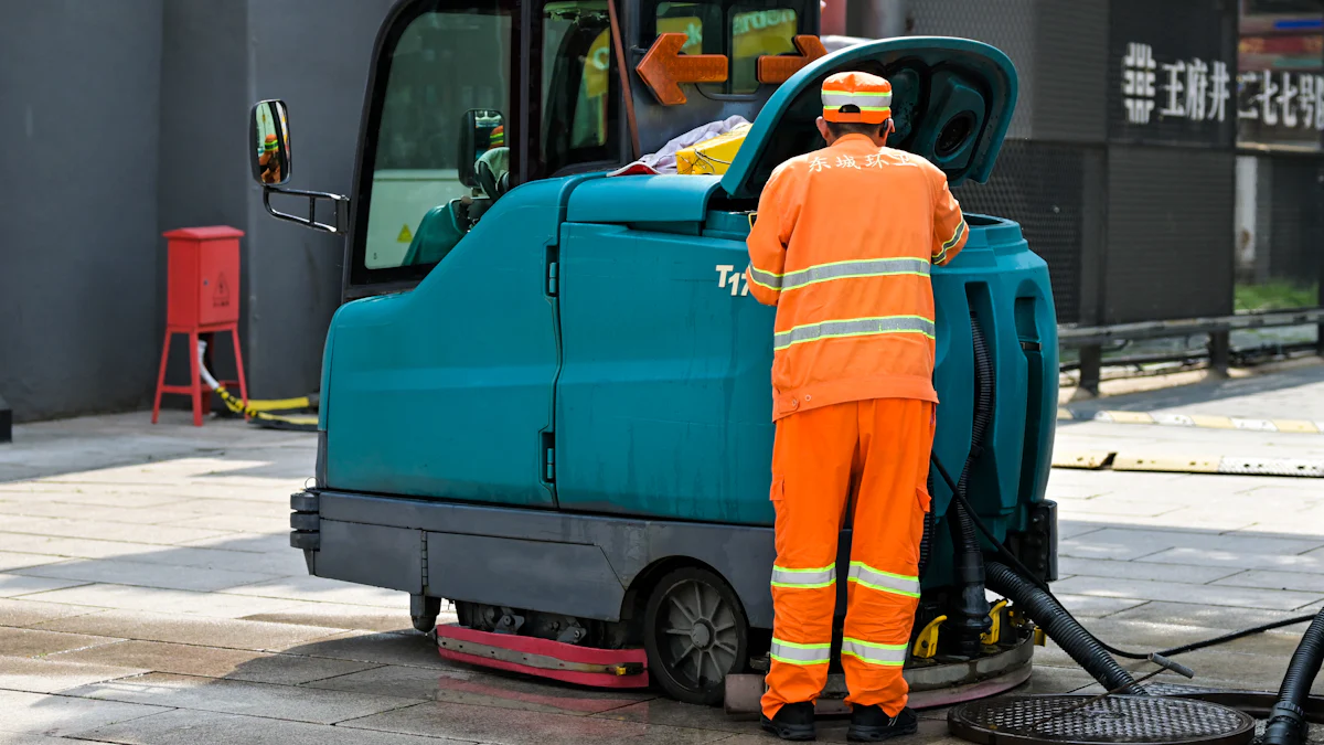 Which Ride-On Floor Scrubber Machine Stands Out Among Top Brands